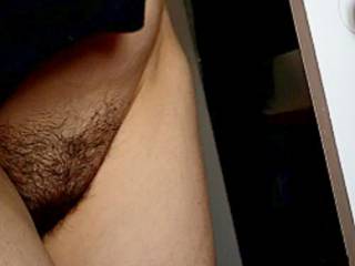 What do you think about the hairy bush of my slut