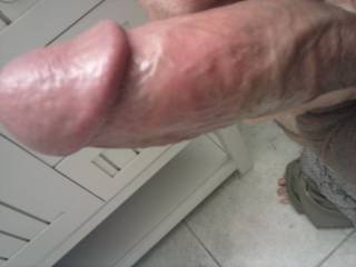 OMG your big shaved cock is so mouthwatering... I want to suck it so badly!!!
