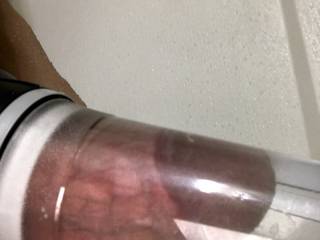 Fat girthy cock in the chamber!  Love the pump.