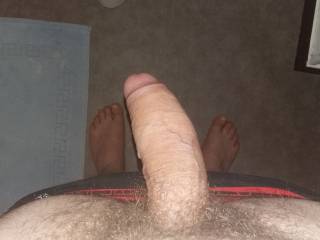 My dick and my feet, comment if you like it