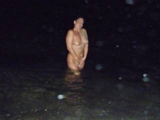 foreplay in the hot sea