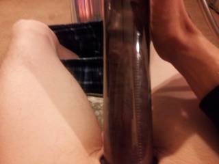 I love pumping my cock too! Looking good!