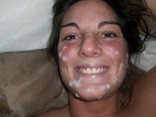 what can i say my girl loves cum on her face