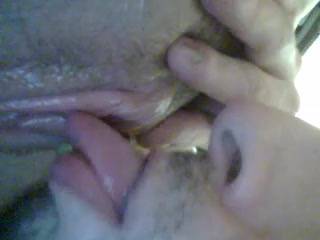 Licking shellys dripping cunt