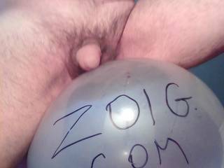 Riding a tight latex balloon