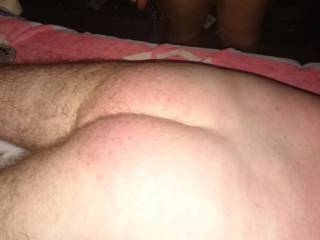 Whipped after a massage at a recent swingers party.