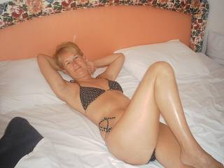start of bikini strip