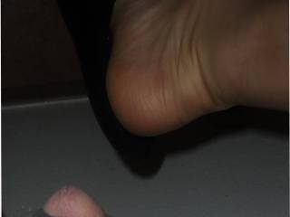 Feet and tiny dick