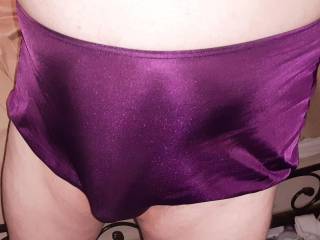 My Nylon Sangria Vanity Fair Granny panties , very silkie & sexy !