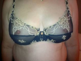My tits in see through bra ... Hope you like ... wainting for your tribute