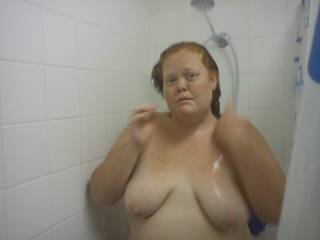 Let me soap your wonderful tits