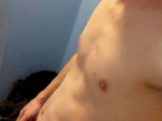 Mmmmm, great fit body and a nice shaved dick... You can exercise with my wet pussy anytime...