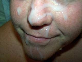 cumming on neighbours face. She loved it!