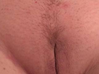 Wife\'s pussy after a trimming.