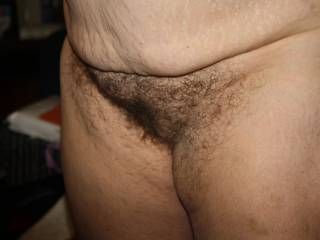 mmmmm now that is one DELICIOUS looking hairy pussy!