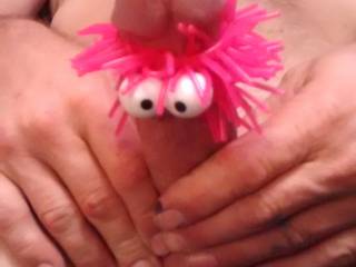 Homemade cock ring