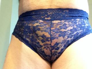 A new pair my secret girl gave me to wear. She wore them all day first before giving them to me. The scent was intense. It's the lace I love!