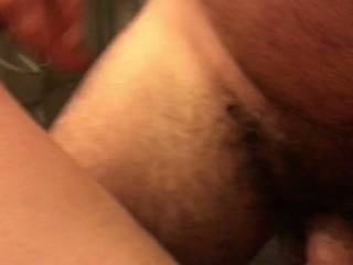 Wife & I having sex.  We are natural around our genitalia. We want the world to get a glimpse of realistic sex--not shaven body parts & unreasonable body shapes.  This is how most normal people have sex--and it's good!