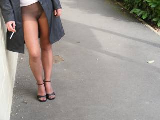 when i had a feel, her tights were dripping wet !