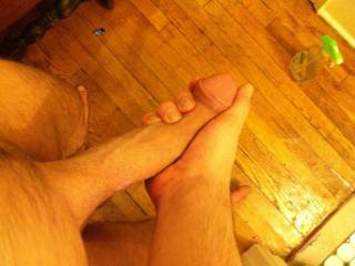 FUCK YEAH!! now that's a man size dick!
I was taught ..that if you like something ,no matter what... always pay a compliment .. Using my mouth can compliment your cock better then words!