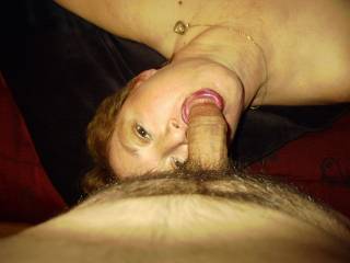 Beautiful lady, sexy lipstick lips and a nice hard Cock! A perfect couple xxx