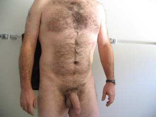 still love that curly trail down ur stomach showing the way to your delicious cock