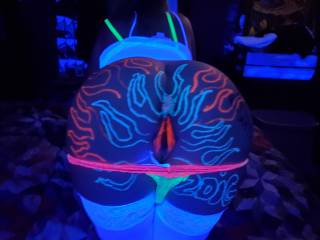 Another fun and hot night under the blacklights