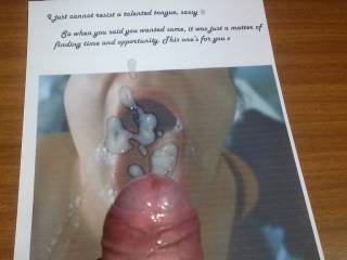for sassyvibe69. Damn that was good. And got my trousers up again just in time...:)