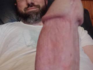 showing my hard dick....