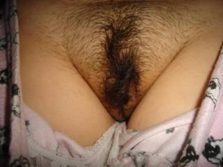 I adore it.  I love a beautiful fur covered beaver like you have.  Would love to eat your pussy out.