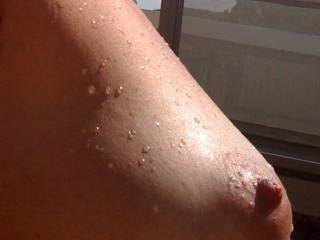 breast to the sun