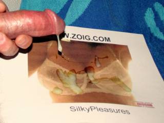 splashing more of my hot cream over silkypleasures fantastic tits  }:)