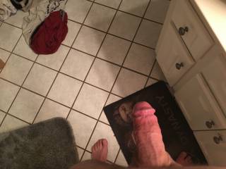 My full hard thick cock