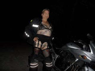 hi all
hubby popped out to get some parts for the car, imagine how shocked I was when he came home with a motorcycle. however it is another angle for some new pictures when he takes me for a ride!!!!!
dirty comments welcome
mature couple