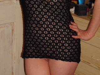 oops forgot my knickers again ....do you think i could get away with wearing this out about town ? lol