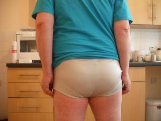 So you like the way my bum cheeks fill out my tight white shorts?