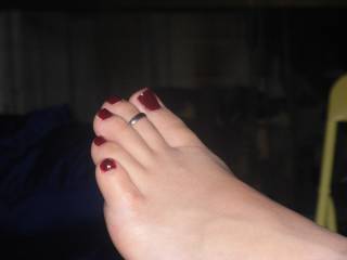 My wife’s feet