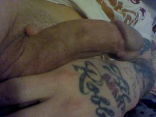 white hard dick.. right before i stuck it in a wet tight pussy