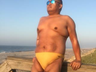 selfie fire island speedo bikini sunbathing
