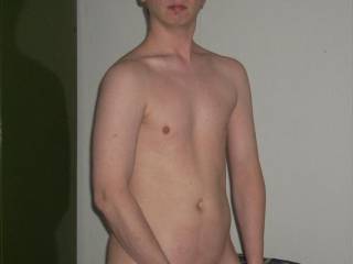 posing at home with naked cock standing upright. Feel good close to have cum