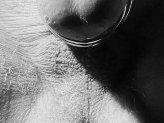 My ringed cock and ball from down under