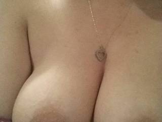 Quick snap of my boobies to gaze upon