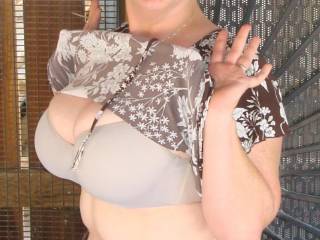A little tease out in public  :)