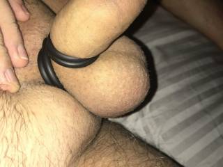 Playing with Cockrings! very tight and soft after a long horny nite of stroking through several orgasms! Hoping for one last orgasm and spunking to tribute one of many sexy Zoigâ€™ers!!