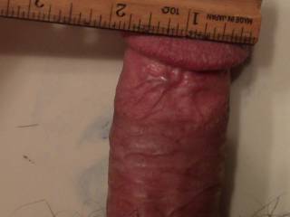 Short cock, average girth, Big Head for the girth size.