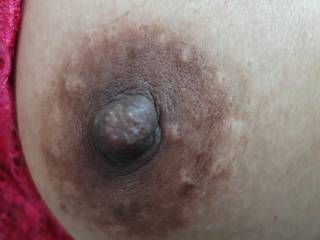 Brown Indian nipple for suck and bite.