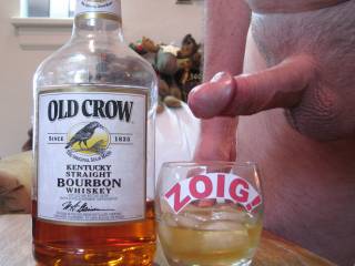 Old Crow and Old Cock - for sipping or slurping.