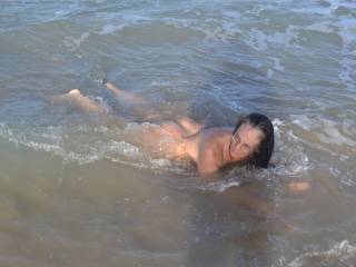 More naked beach pics. Candi