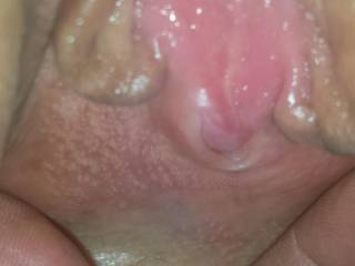 Here is a close up of that hot pussy. I got her so wet and then had to have a taste of her.
