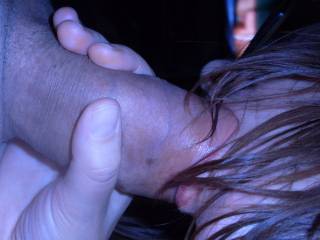 love her sucking on my fat cock